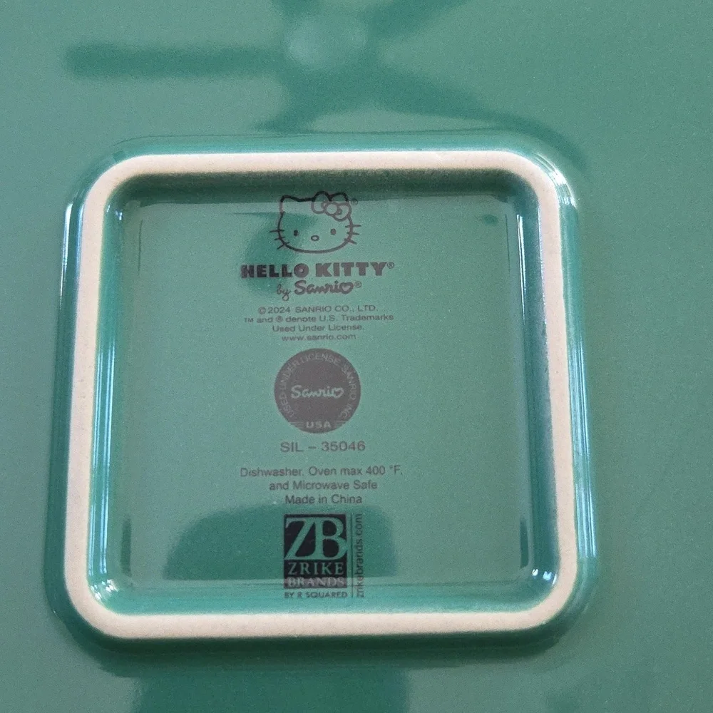 Hello Kitty Green Snow Loaf or Square Bake Pan